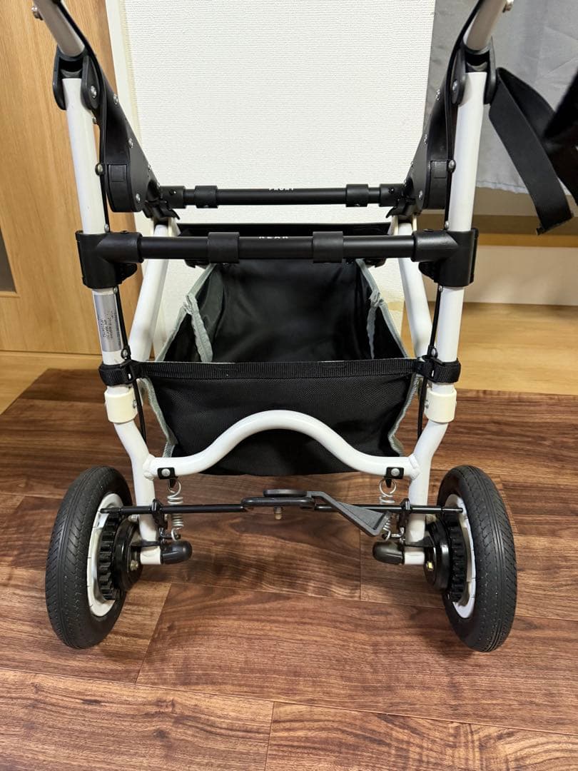 エアバギー フレームブレーキ付き 合皮レザーブラック