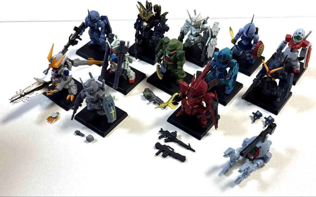ガンダムコンバージ　12体セット＋ボール