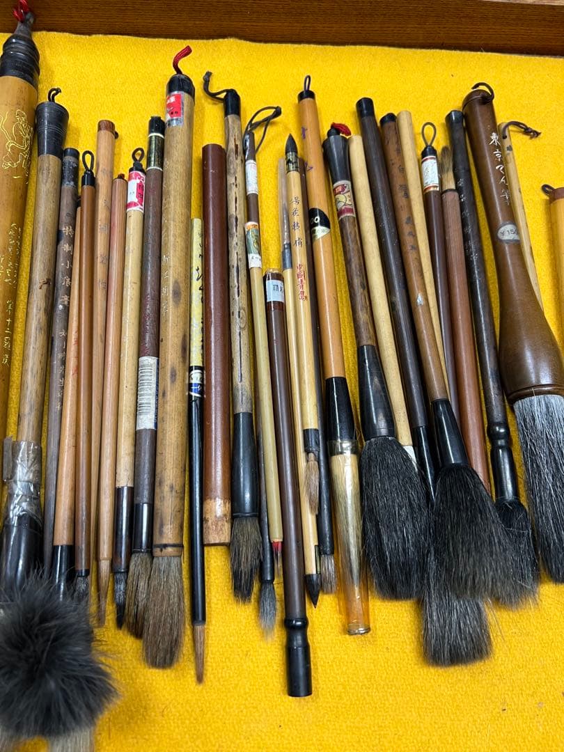 文房具　毛筆；