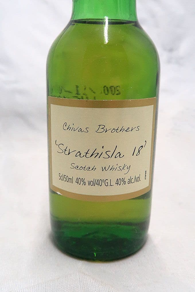 シーバスリーガル １８年・１２年 ・原酒ミニチュアボトル ４種