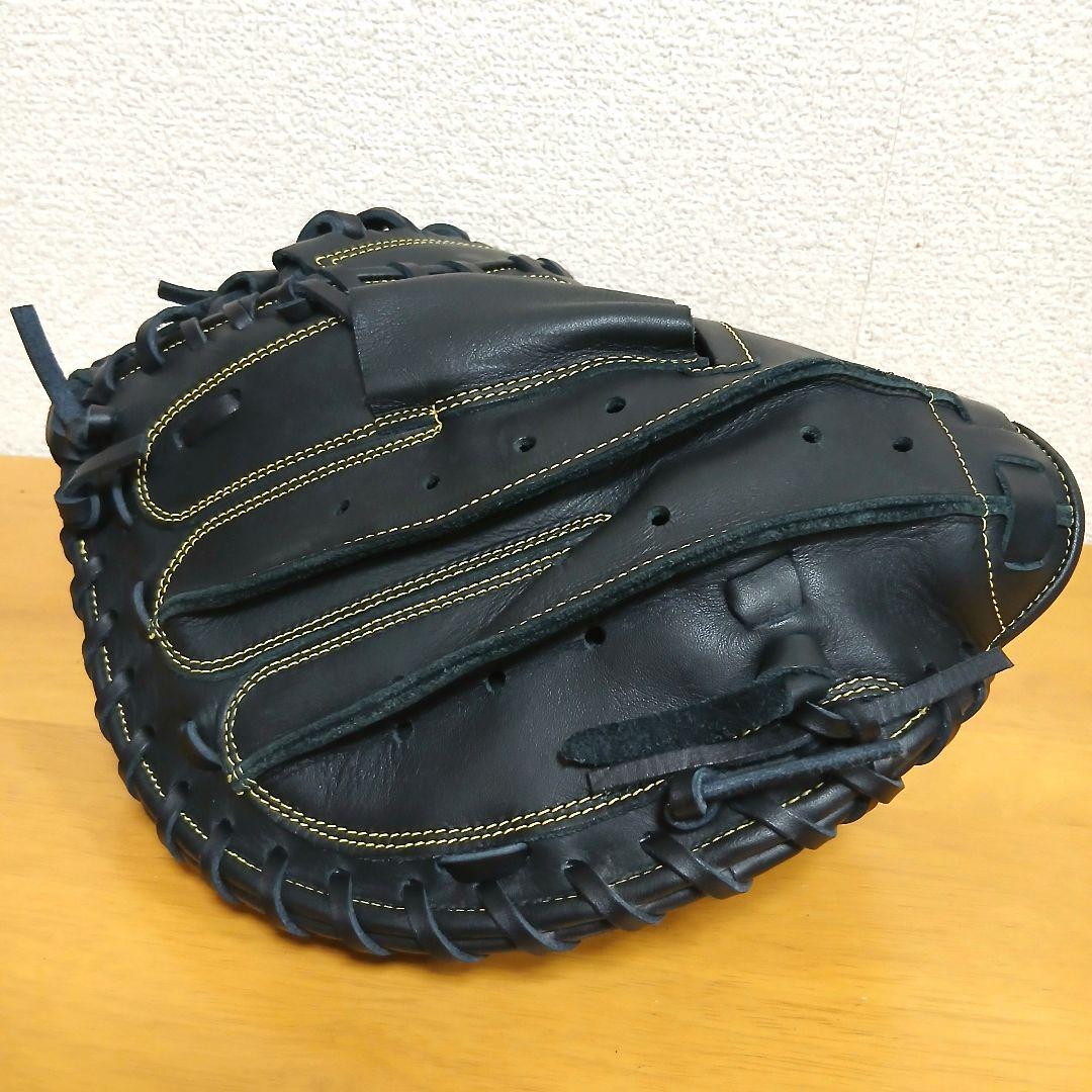 ZETT ゼット キャッチャーミット 少年軟式用グラブ 捕手用 野球グローブ 黒