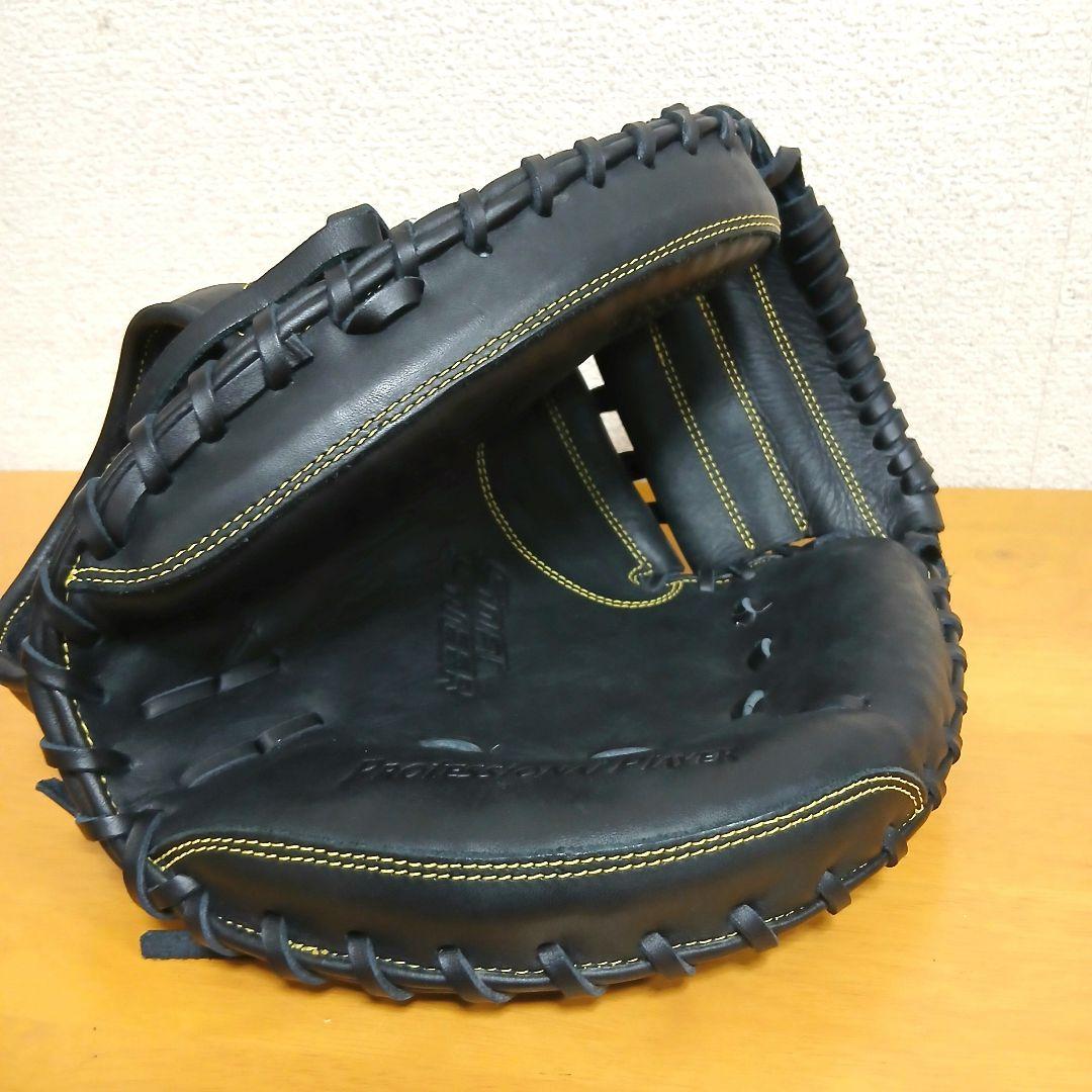 ZETT ゼット キャッチャーミット 少年軟式用グラブ 捕手用 野球グローブ 黒