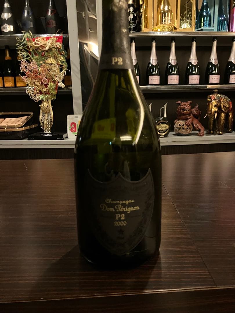希少 2000 ドンペリ Dom Pérignon P2 空き瓶1専用ケース1
