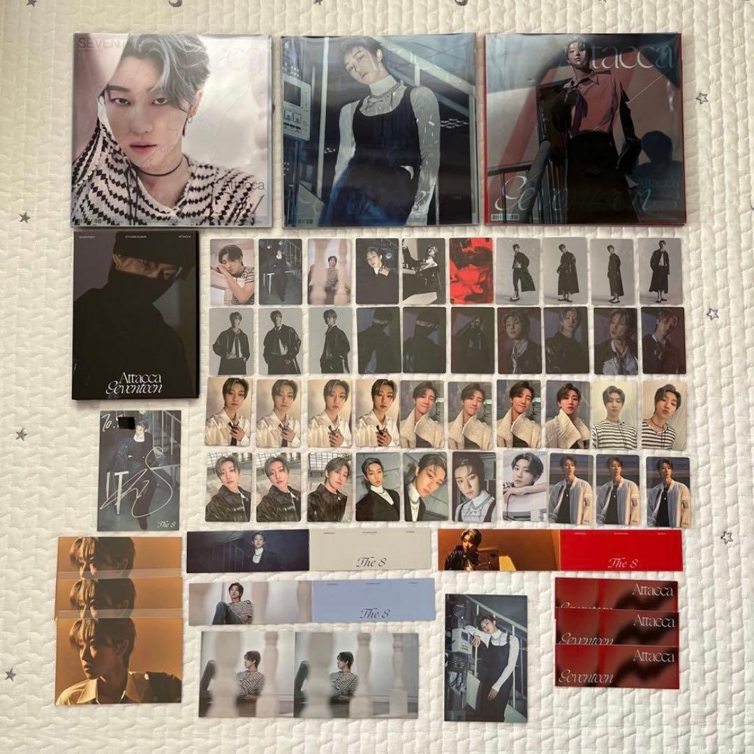SEVENTEEN attacca 直筆サインポストカード　トレカ　THE8