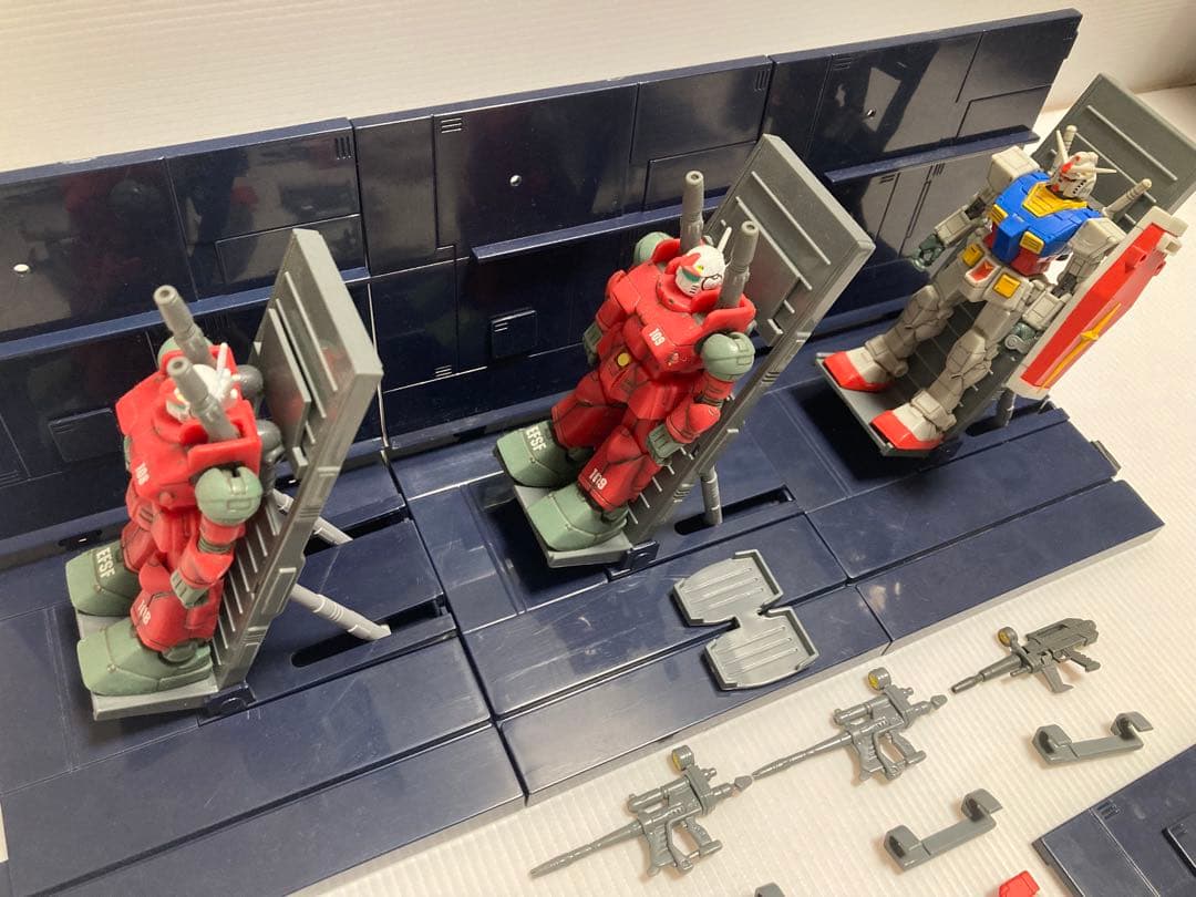 MIA モビルスーツインアクション　43体セット　　カタパルトデッキ付き