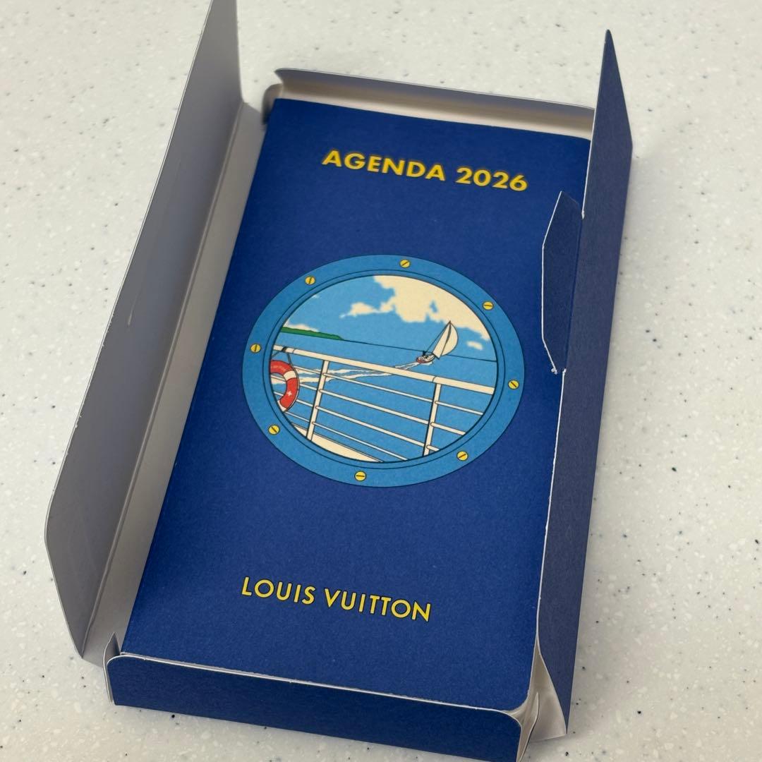 2026年版 ルイ・ヴィトン アジェンダ レフィル　ビジョナリー限定シール付き