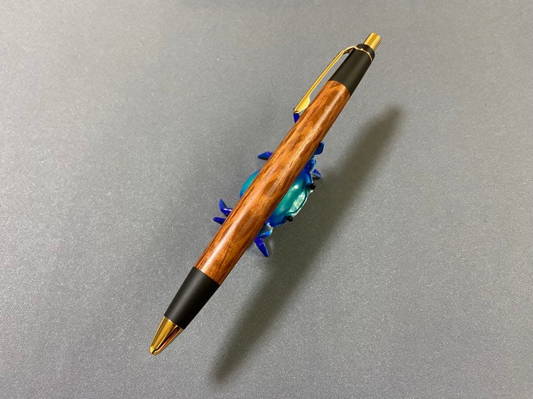 野原工芸　シャーペン　シーオーク　ゴールド金具　新品　おまけ付き