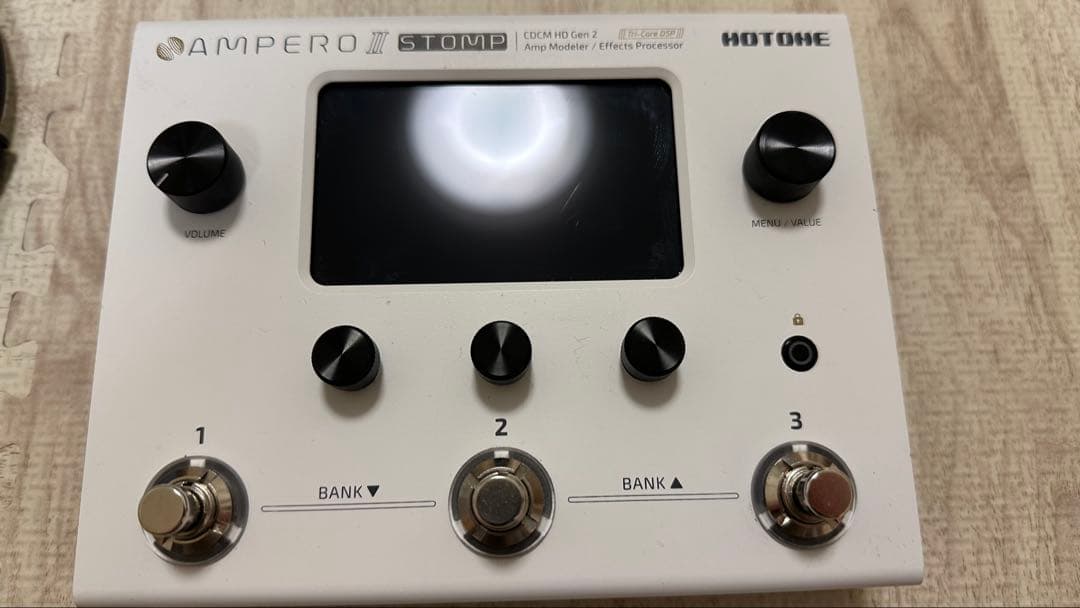 Hotone Ampero II Stomp ギターエフェクター