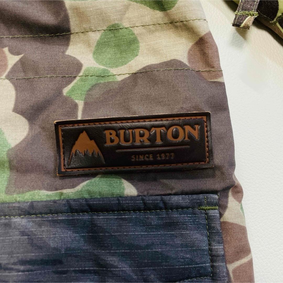 6717【美品】バートン　ジャケット　スノボウェア メンズ 迷彩柄　カモフラ