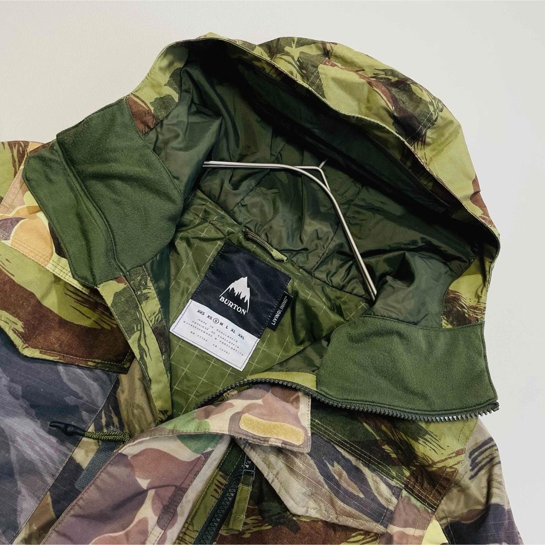 6717【美品】バートン　ジャケット　スノボウェア メンズ 迷彩柄　カモフラ
