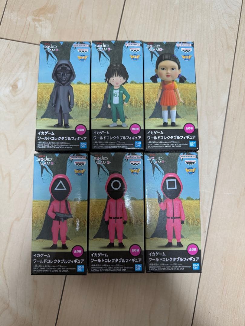 イカゲーム ワールドコレクタブルフィギュア　Squid Game コンプセット