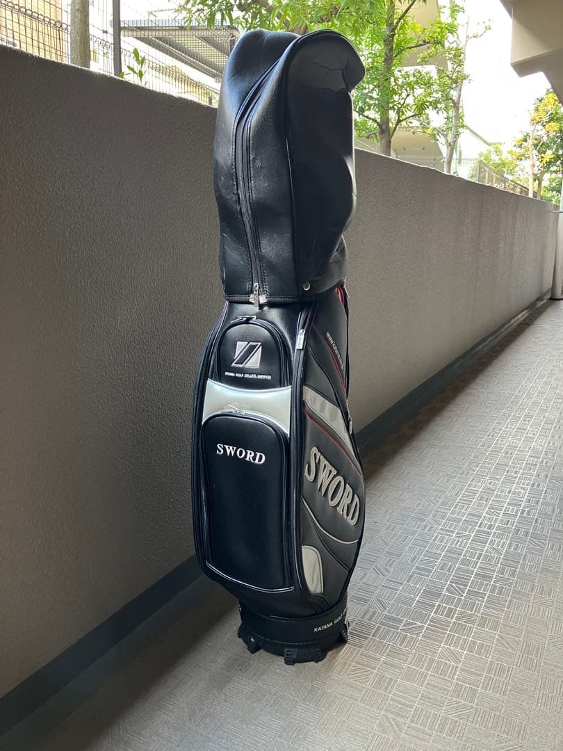 【SWORD （KATANA）ゴルフバッグ フルセット プラスα】