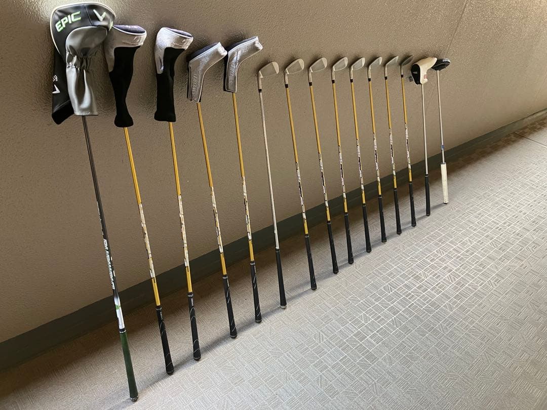 【SWORD （KATANA）ゴルフバッグ フルセット プラスα】