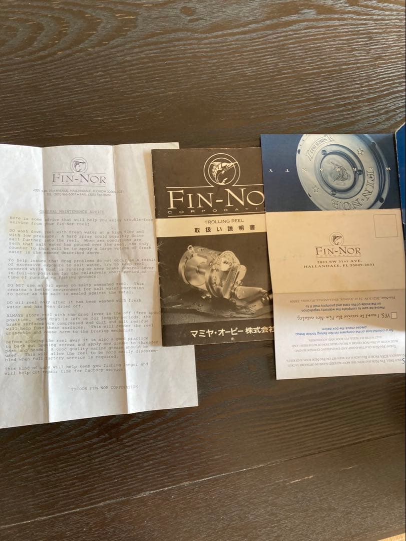 FIN・NOR 30 LIGHT フィンノール　リール