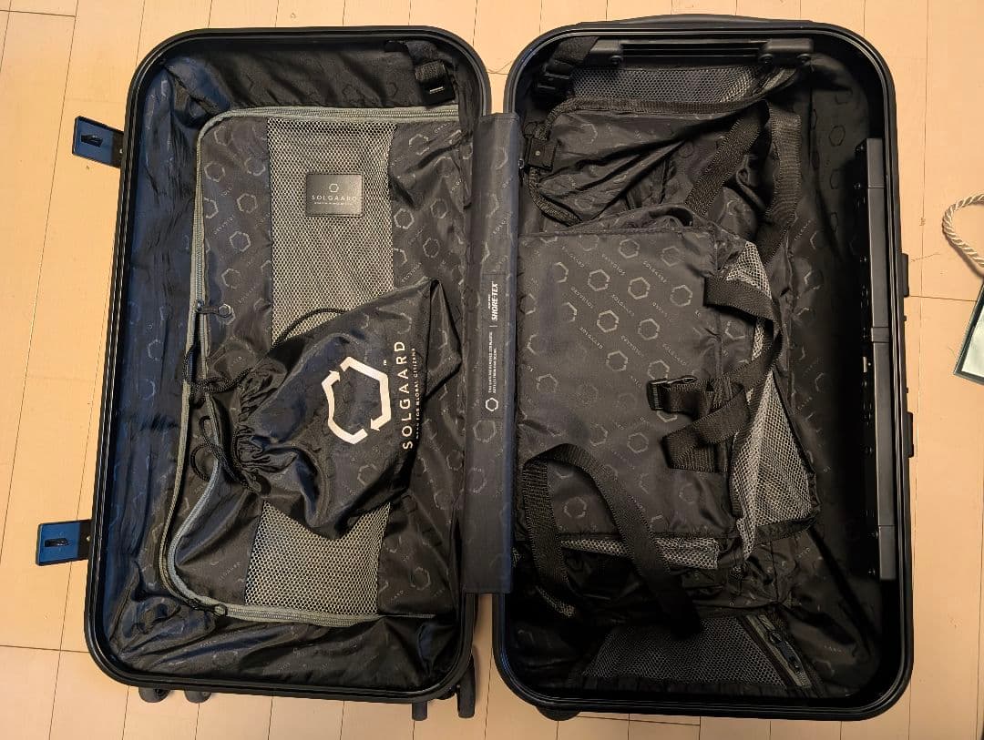 SOLGAARD ソルガード　スーツケース　キャリーケース60l 中型Mサイズ