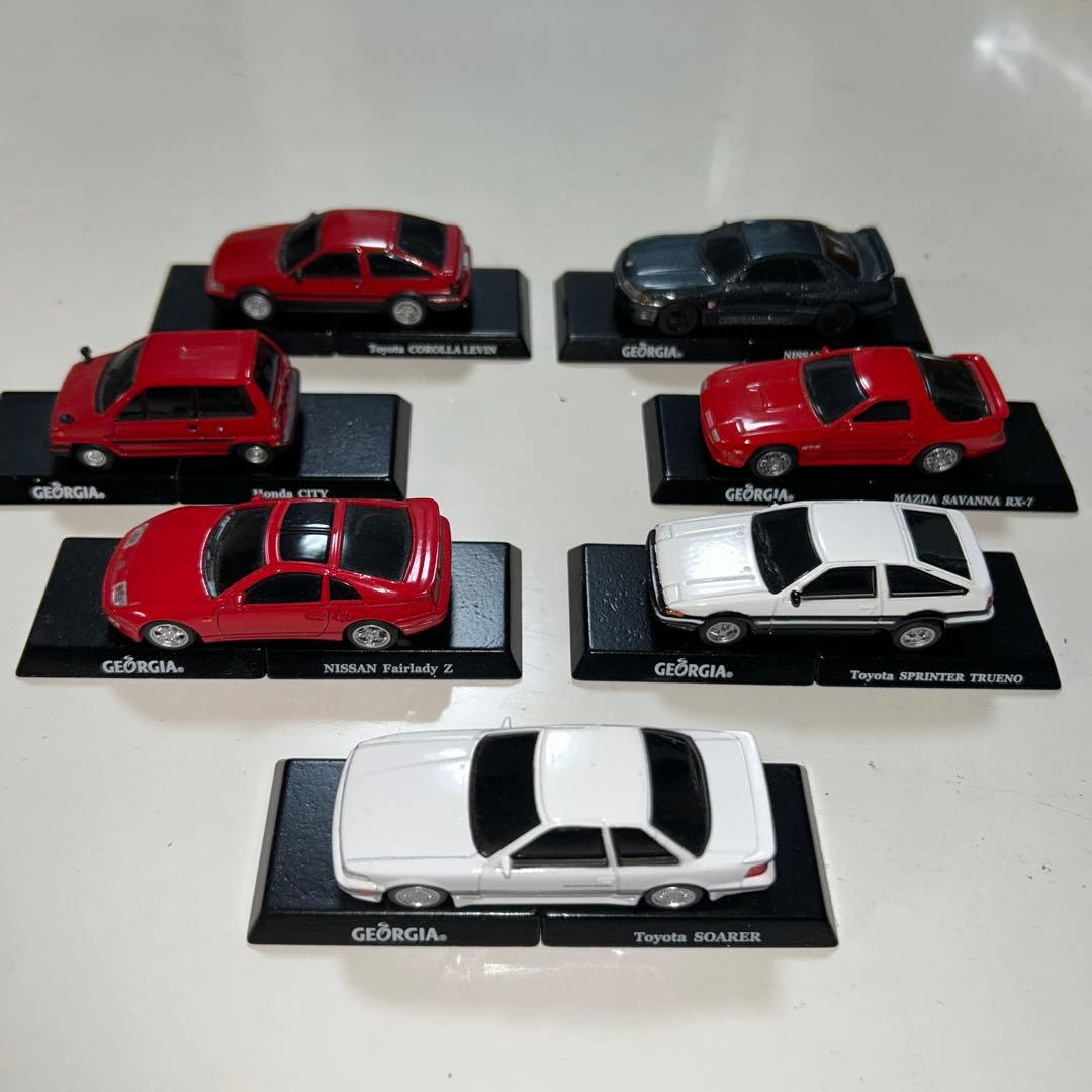 IA ミニカーセット Nissan Skyline GT-R 他