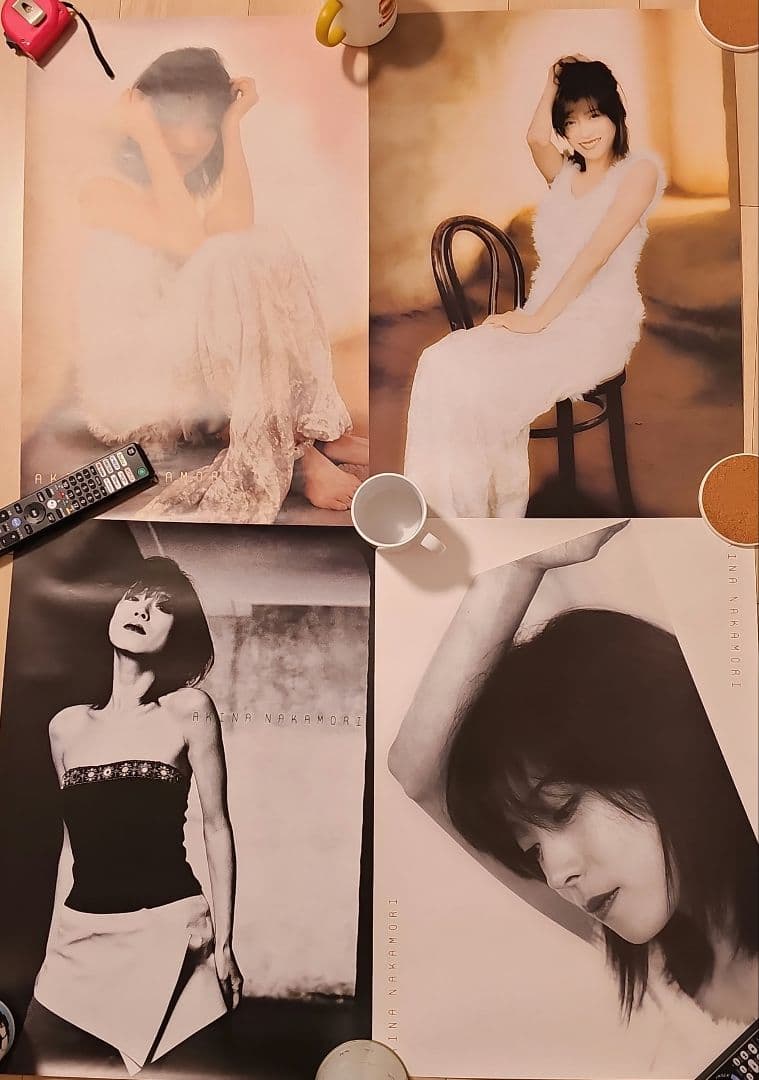 中森明菜　ポスター　まとめ売り　faythway 箱つき