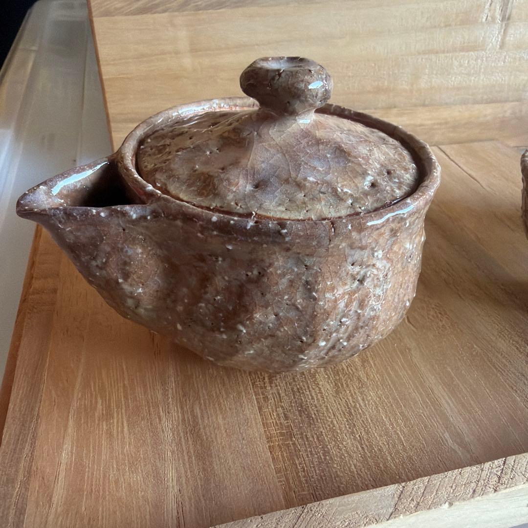 萩焼　波多野指月窯　波多野善蔵　茶器セット