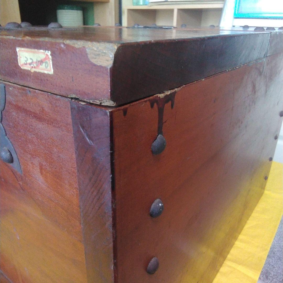 江戸時代の銭箱。