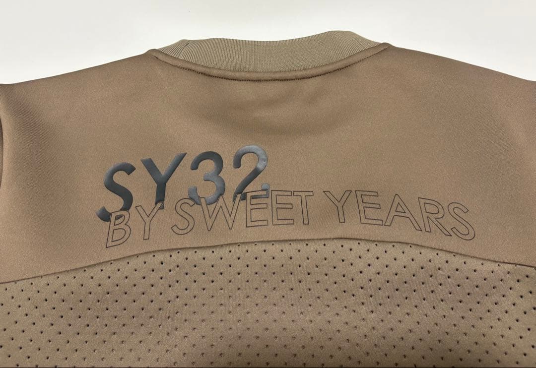 【SY32／ゴルフ】パンチング クルーネック スウェット ウェア (XL)