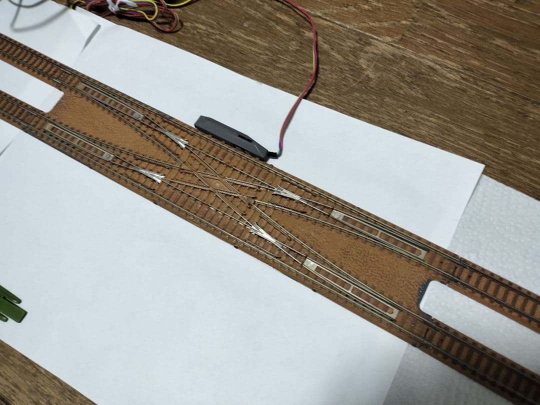 に*し様 複線両渡り　ダブルクロス　レイアウト　PX280　C317-45　C2