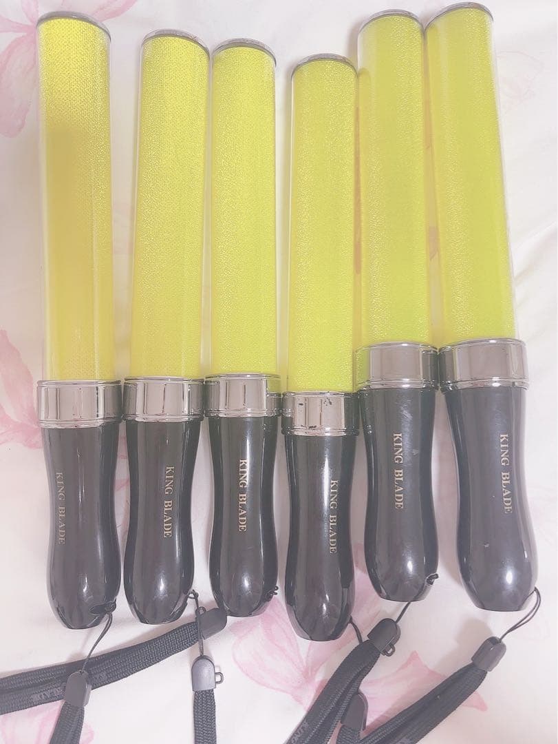 KING BLADE キンブレ 単色 黄色 6本セット