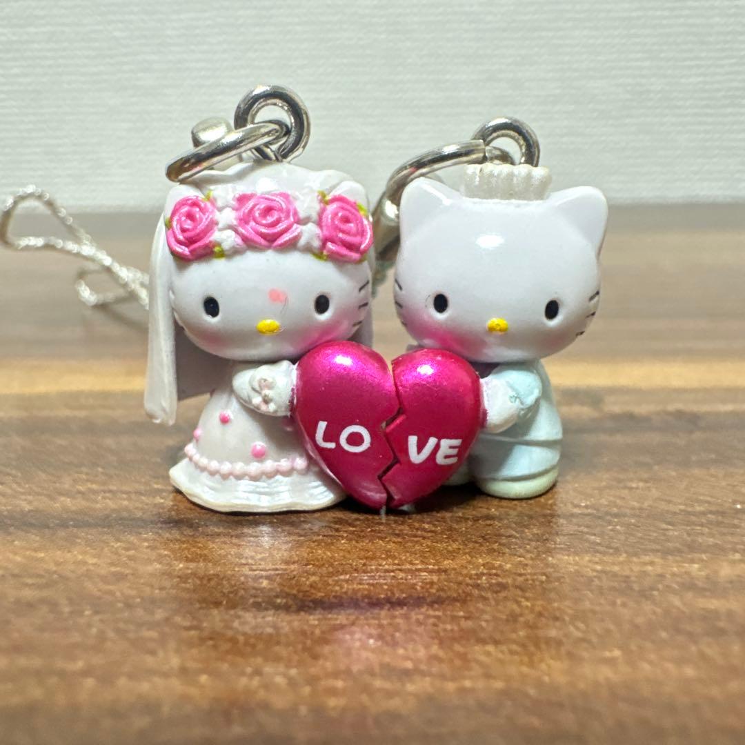 キティ 根付け ストラップ 2点セット 信州限定 軽井沢ウェディング