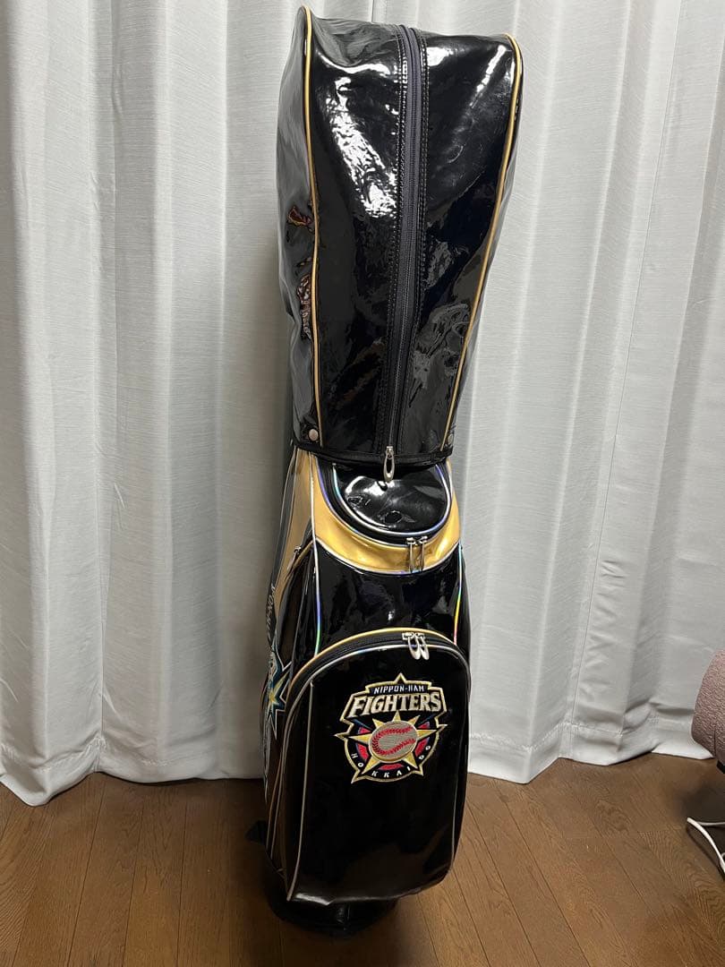 希少⭐︎ 北海道日本ハムファイターズ　ゴルフバッグ　キャディバッグ　9.5型