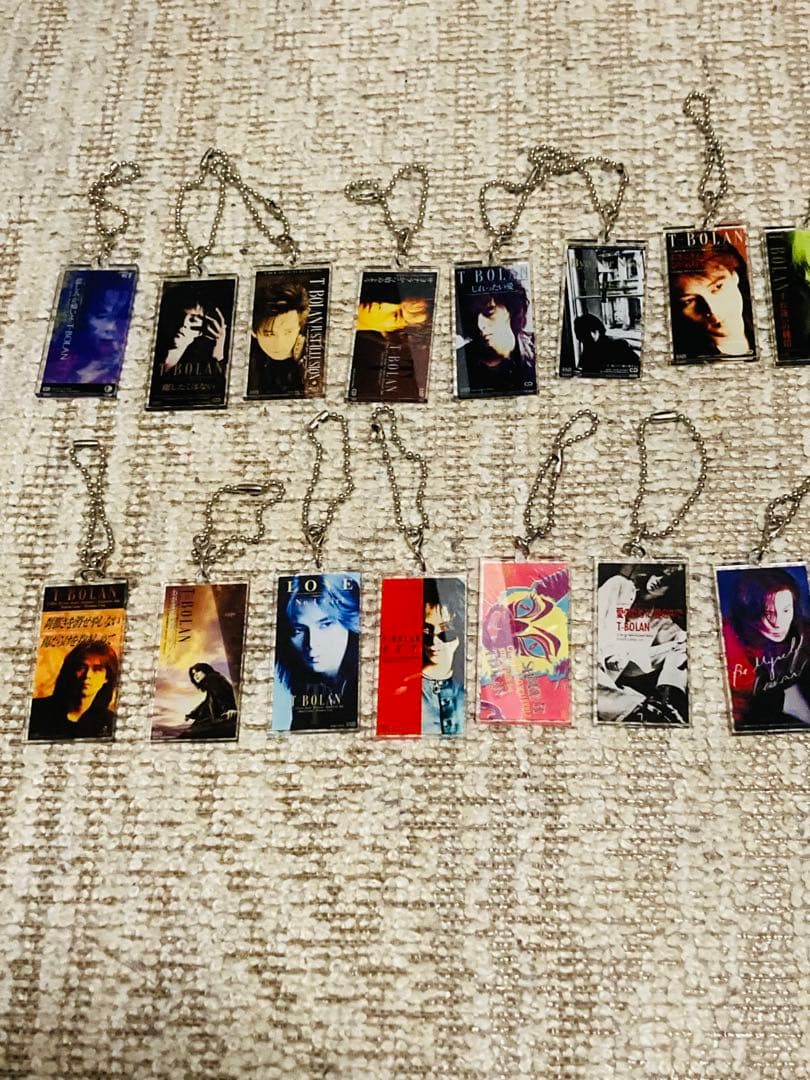 T-BOLANアクリルキーホルダー　Singles波紋