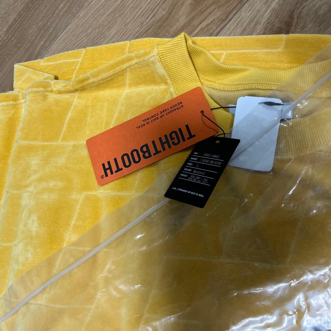 TBPR T VELOUR LONG SLEEVE 新品Lサイズ