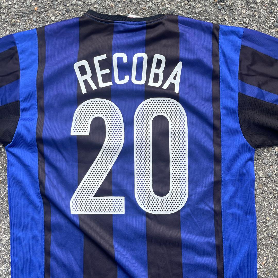 希少 インテルユニフォーム レコバ 20 サッカーユニフォーム 古着