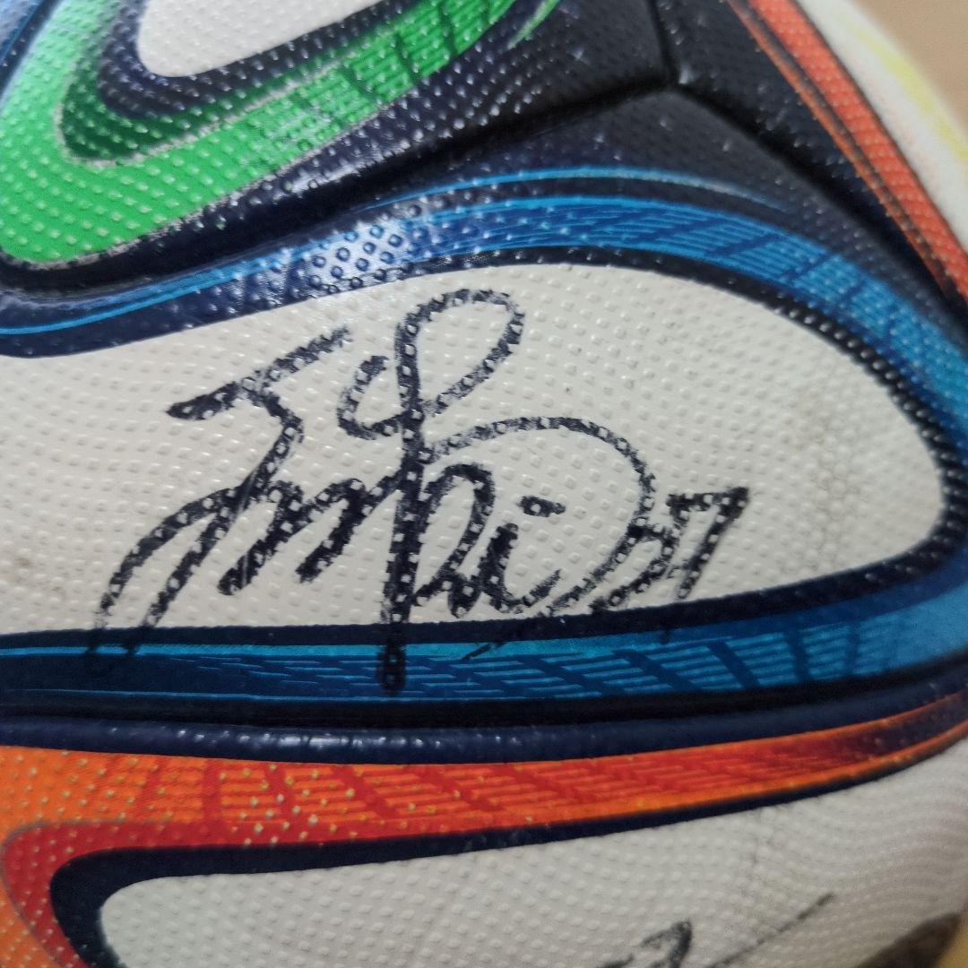 adidas brazuca FIFAワールドカップ2014 サイン入り