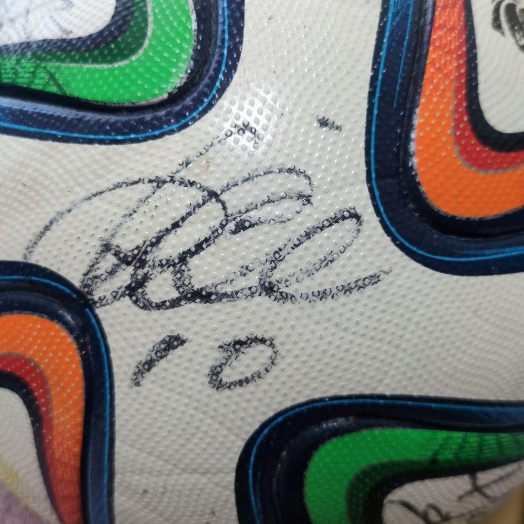 adidas brazuca FIFAワールドカップ2014 サイン入り