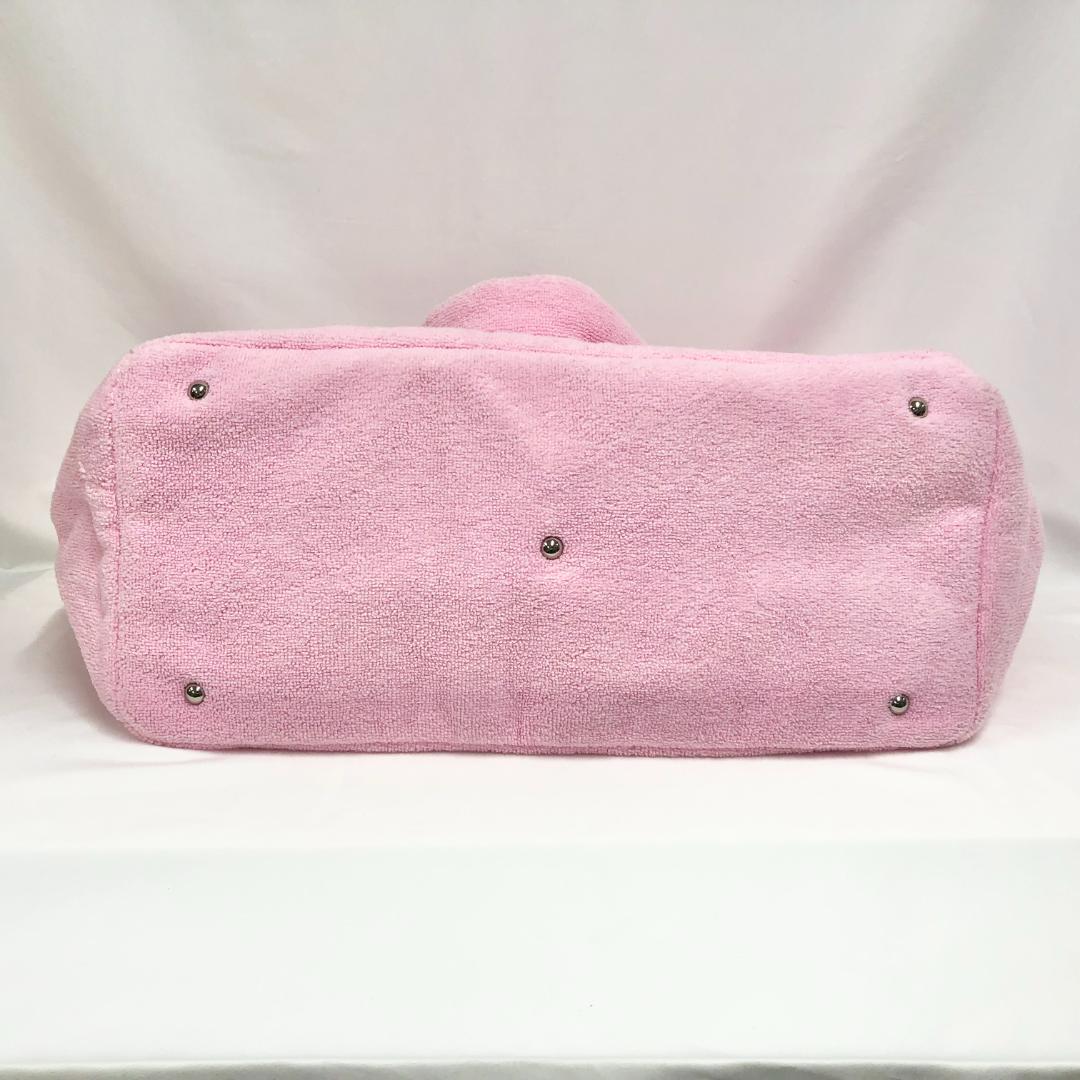 ○★新品未使用　PEARLY GATES　パイルカートバッグ（大）　ピンク系