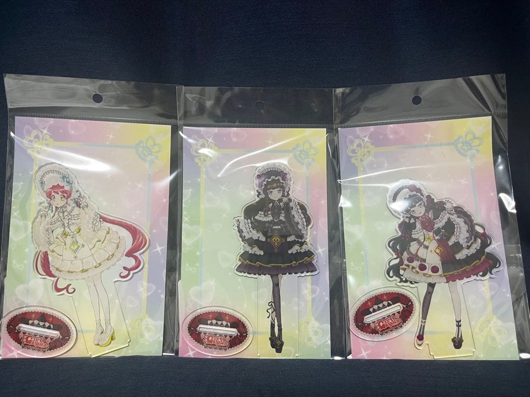 アモクレープ　ビッグアクリルスタンド　3体セット　ガァルマゲドン