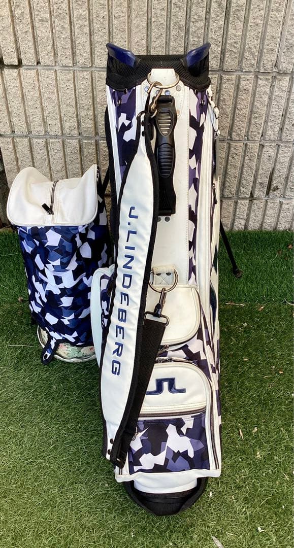 h*o様 訳ありJ.LINDEBERG Jリンドバーグスタンドキャディバッグ