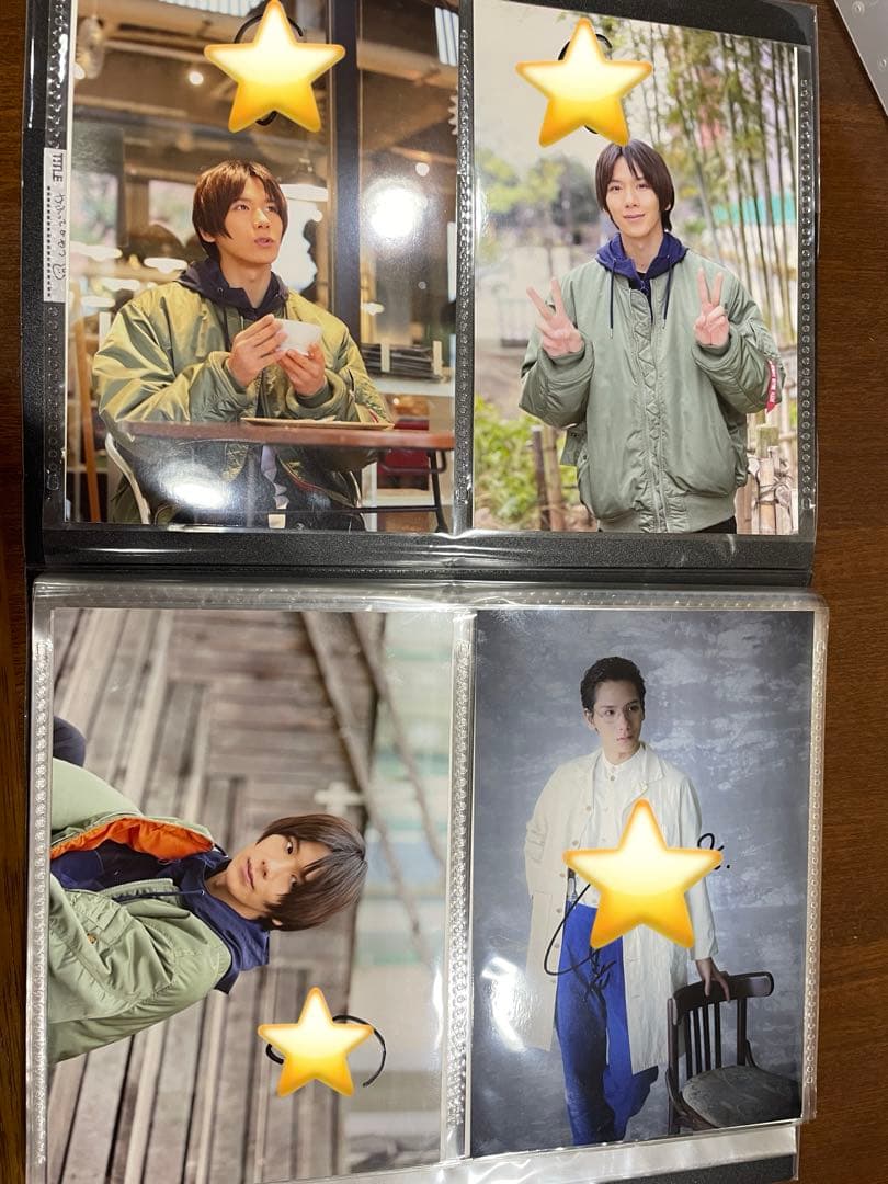 松田岳グッズセット！直筆サイン17枚、アクスタ、パンフレット、缶バッジ