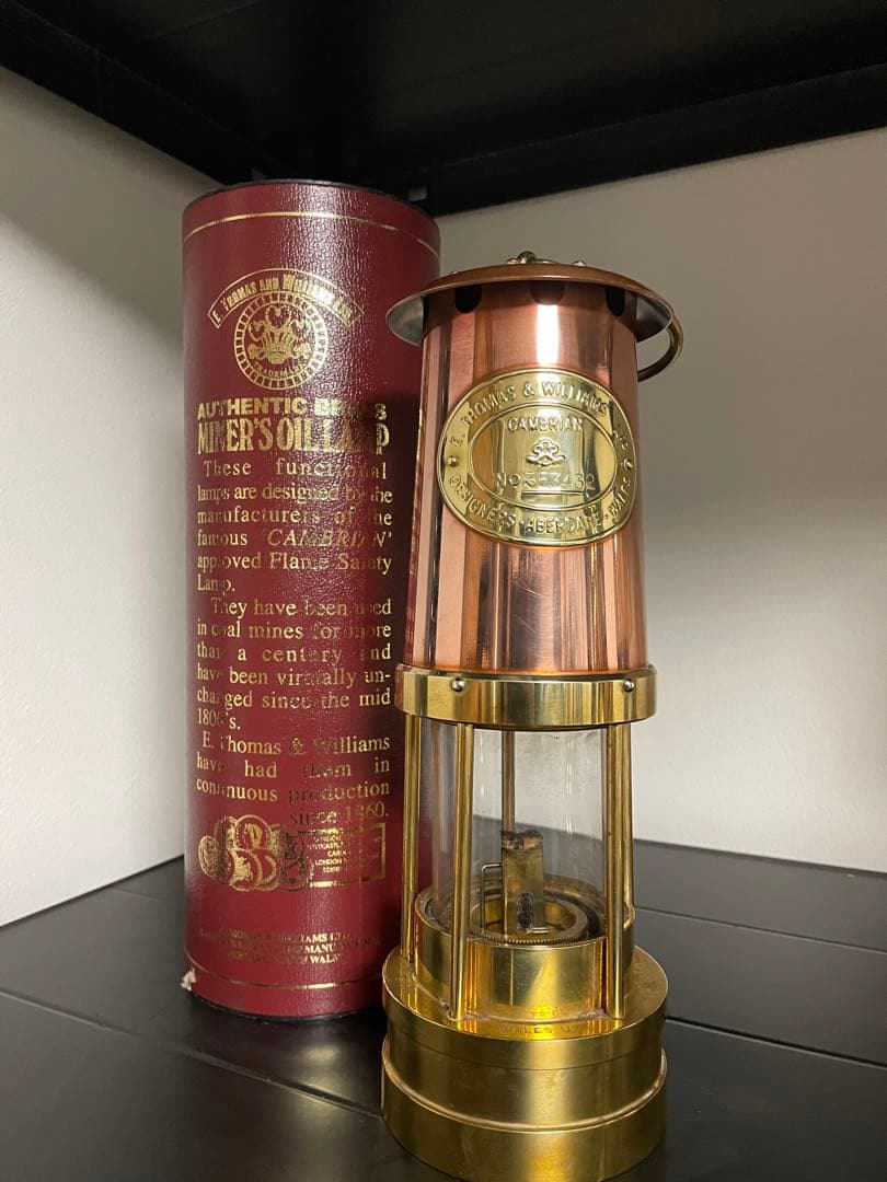 E.Thomas & Williams カブリアンランタン 銅&真鍮