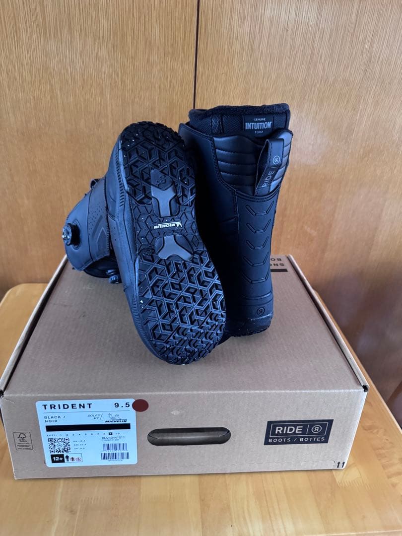 25-26 今季3BOA RIDE TRIDENT 9.5 スノーボードブーツ