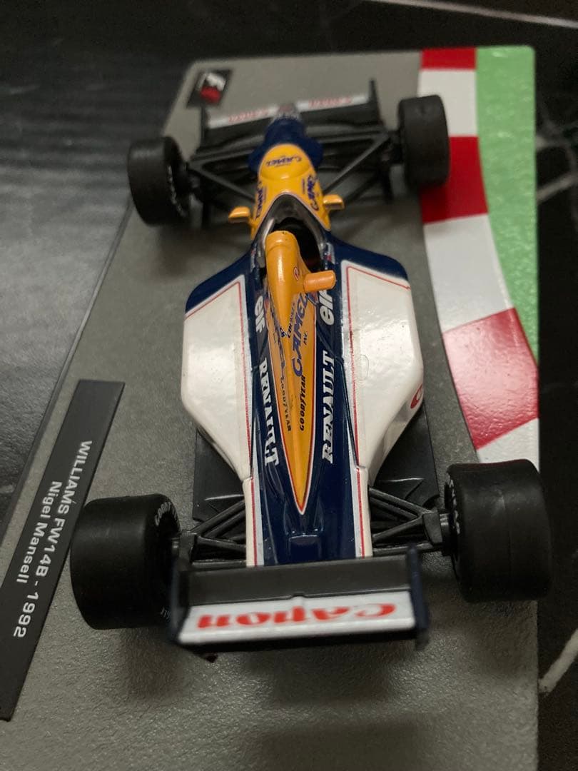 F1マシンコレクション ウィリアムズ　FW14B フランスGP　キャメル仕様