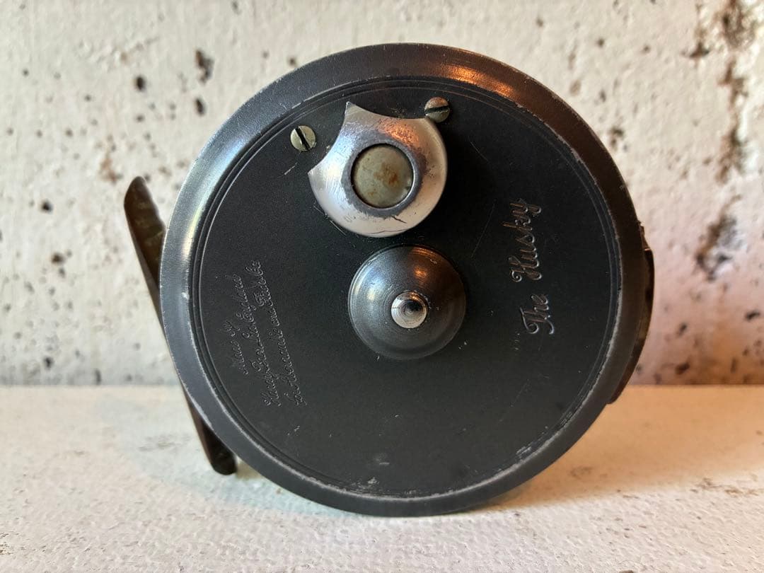 【HARDY】THE HUSKY 3 3/8 ハスキー　スペアスプール　ライン付