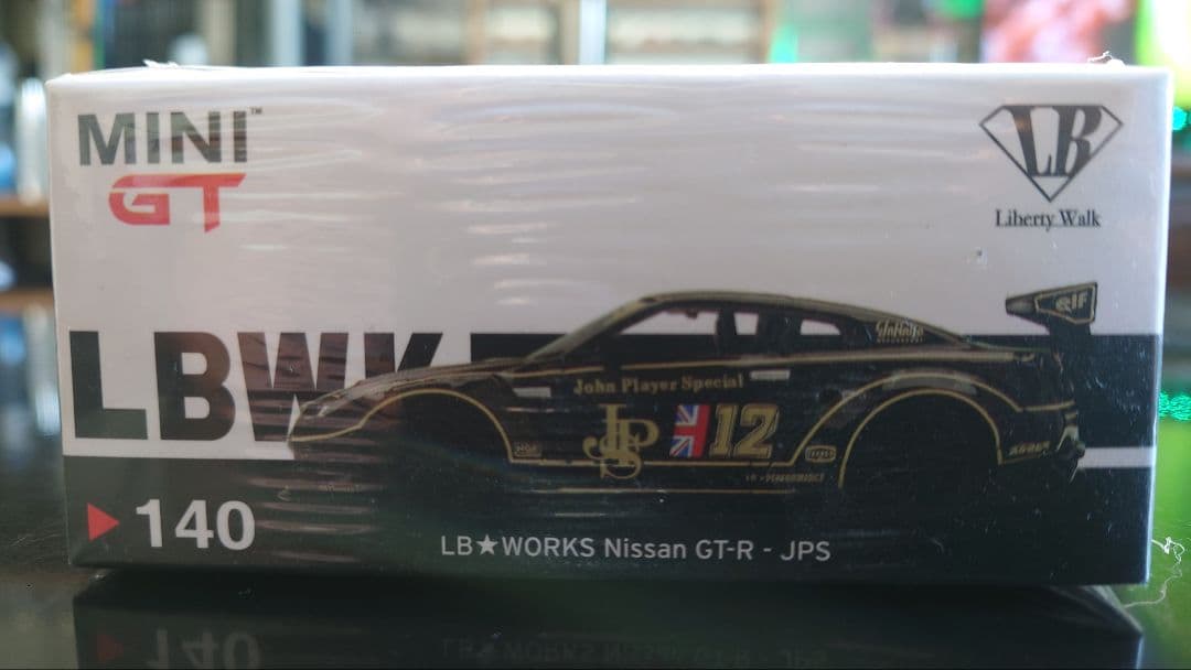 希少 MINI-GT LB☆WORKS Nissan GT-R JPS
