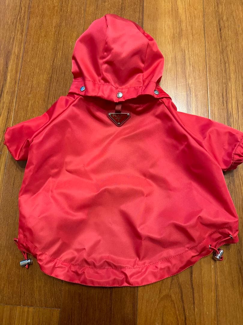 PRADA ペット　Re-Nylon レインコート　ウィンドブレーカー