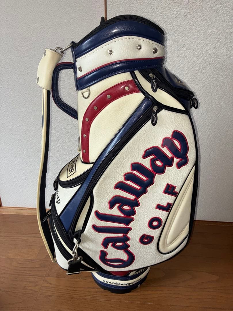 キャロウェイ 9.5型 3点式 ツアープロモデル キャディバッグ