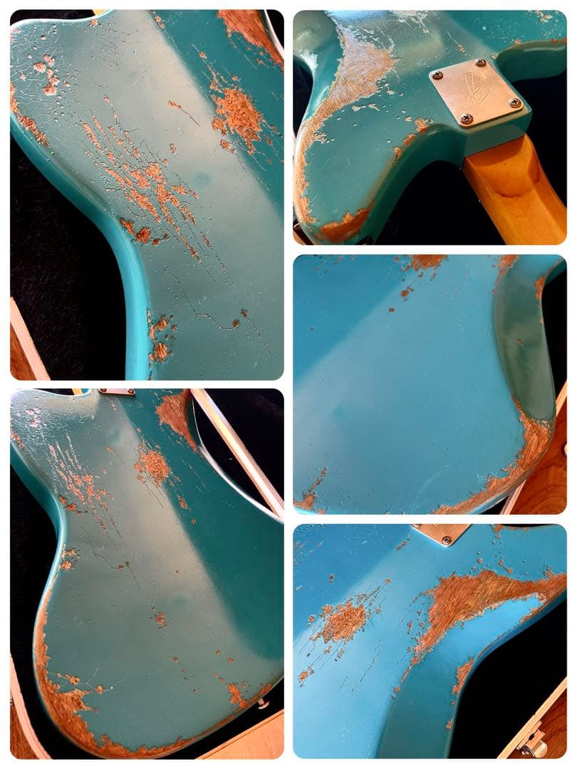 ハードレリック 60sジャズマスタータイプ/ホンマホ オールラッカーボディ