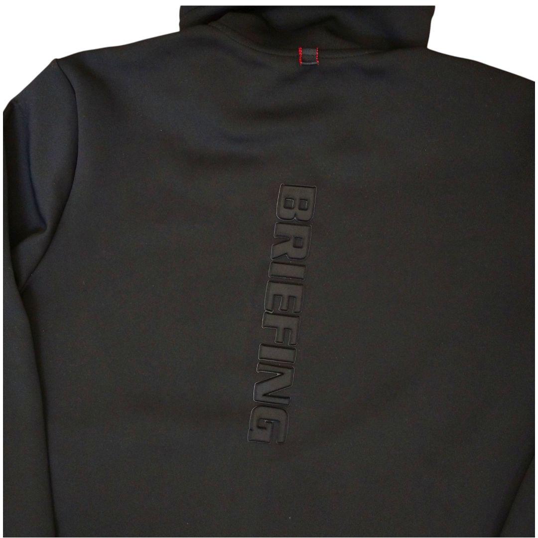 ブリーフィング BRIEFING ゴルフ パーカー M 黒 防風 3D 薄手