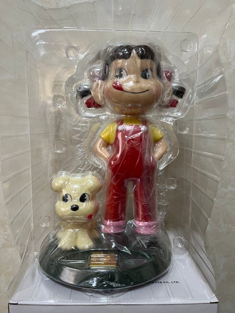 ペコちゃん75周年記念版　首振り人形　ペコちゃん人形