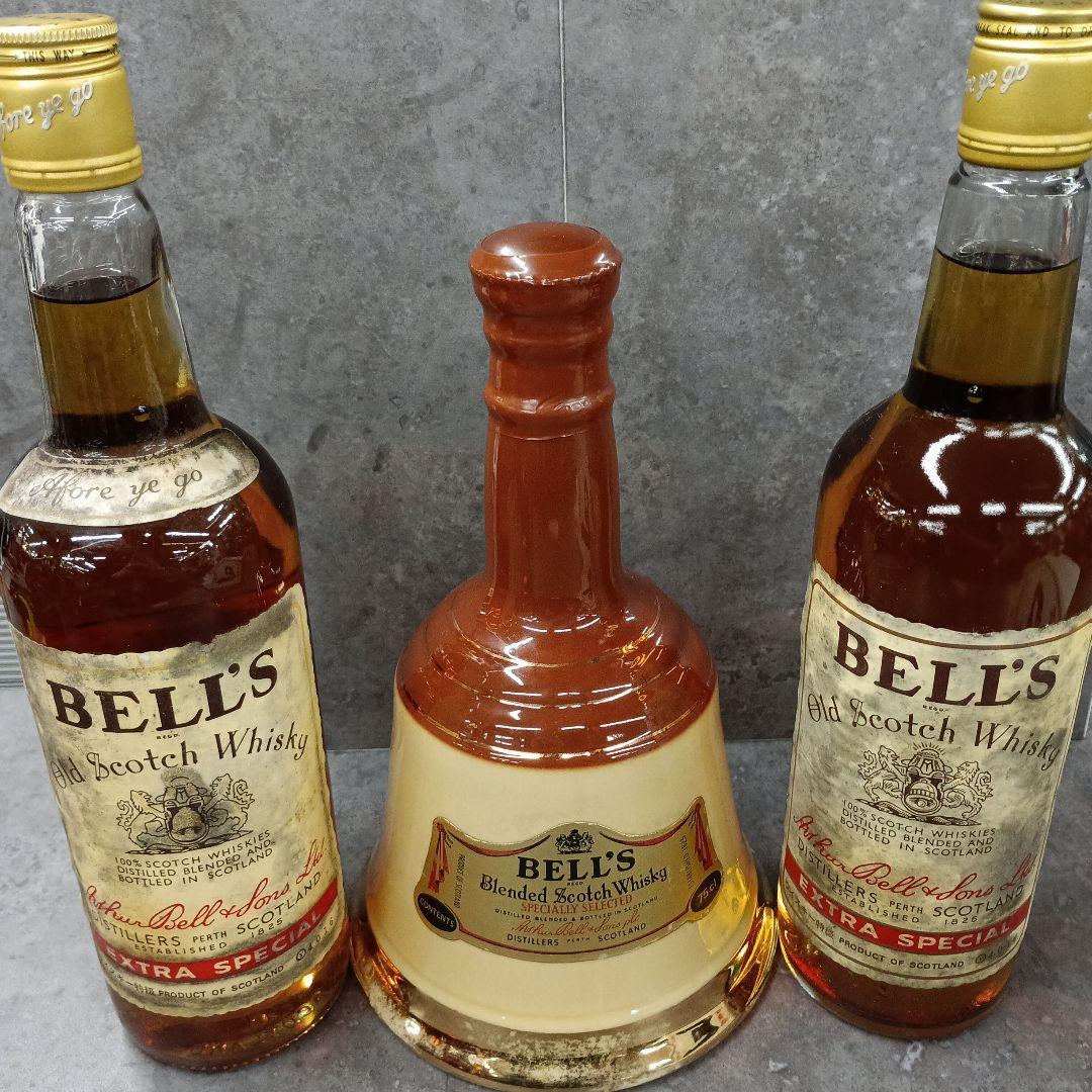 古酒　BELL'S ブレンデッドスコッチウイスキー 3本セット