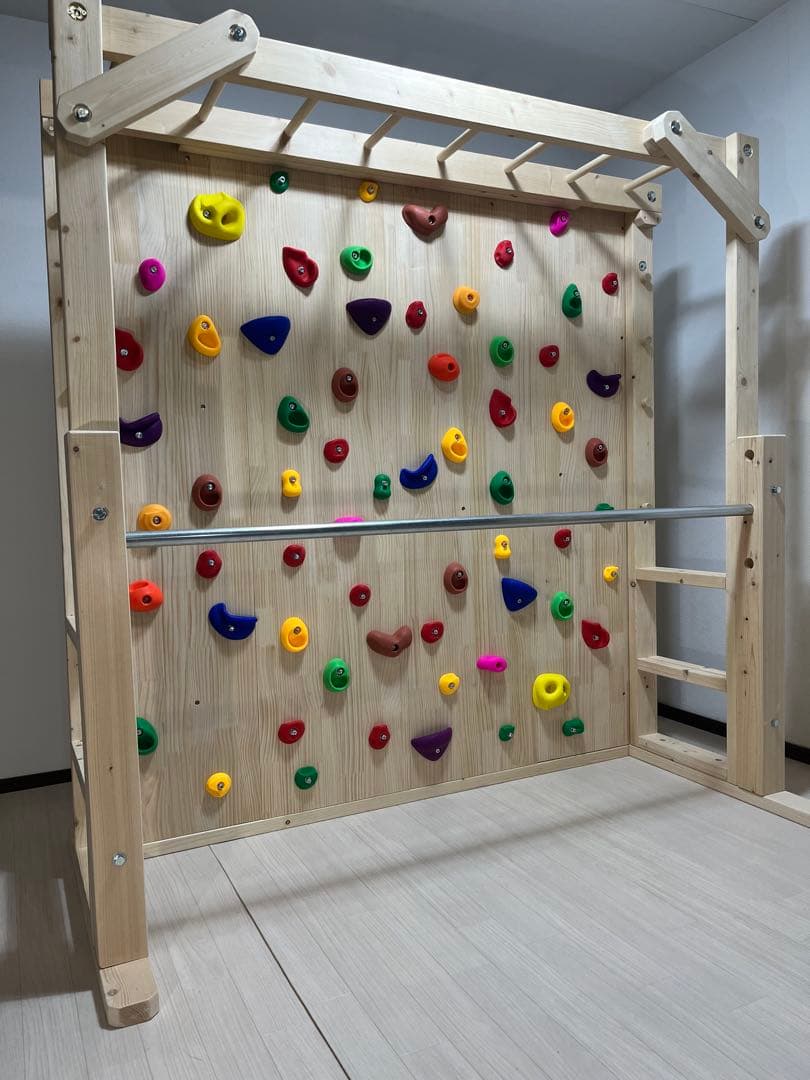 ダブリン　うんていタイプA 室内　全面ボルダリング　鉄棒