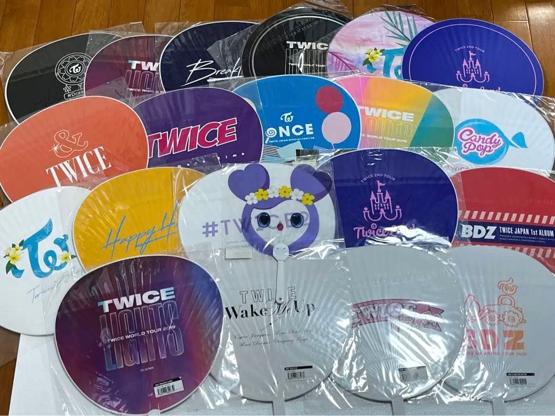 【未使用品】TWICE サナ うちわ まとめ売り